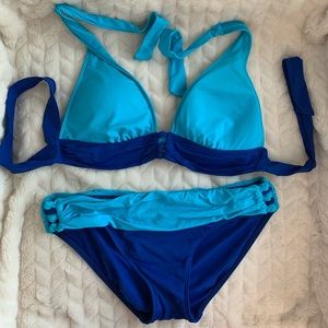 Ralph Lauren blue and Turquoise Bikini